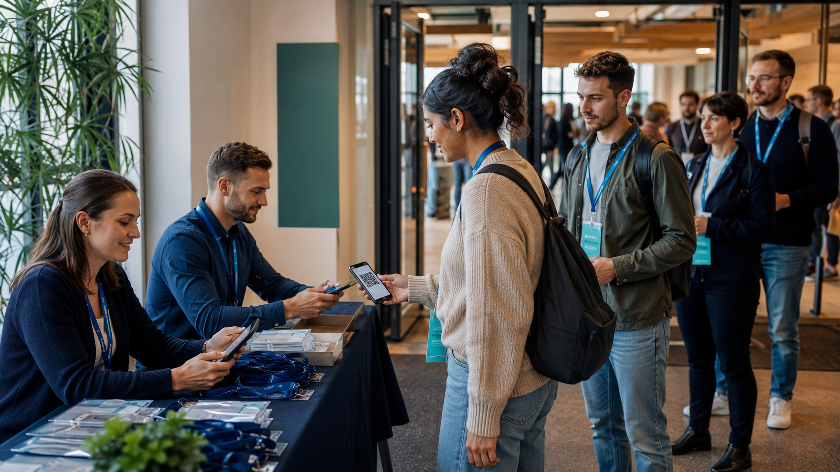 How To Avoid Check-In Queues Without Turning the Entrance Into a Paperwork Station