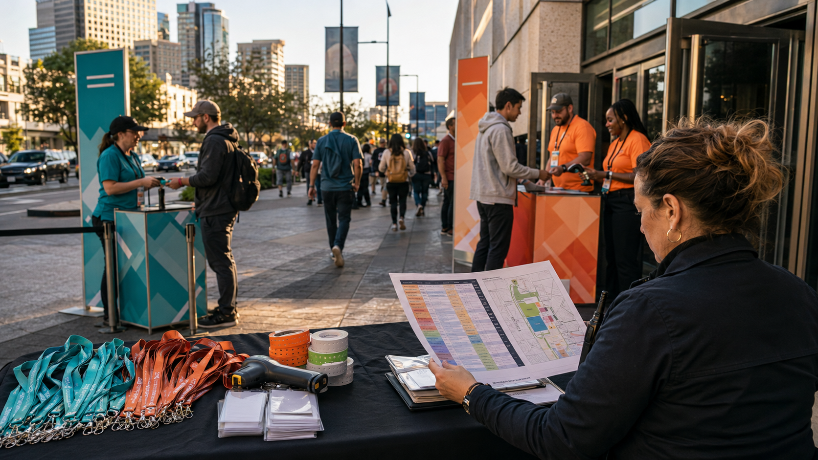 Citywide playbook: one attendee journey across conventions, fan zones, sponsor activations, and community events